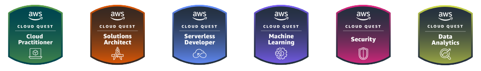 Cloud Quest Badges
