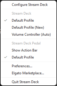 SteamDeck Options Show