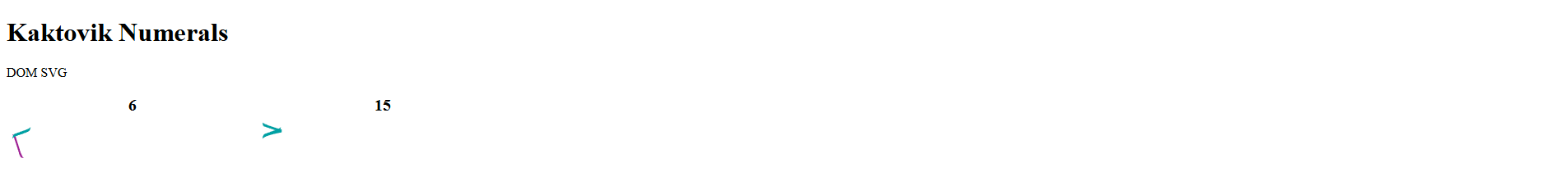 Kaktovik Numerals (SVG)