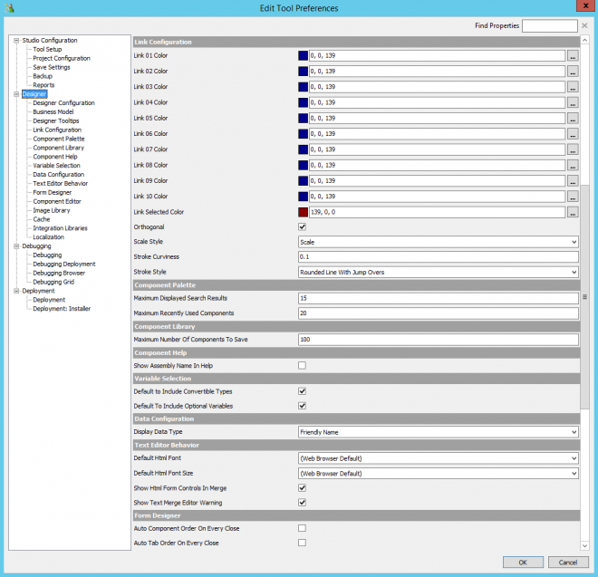 EditToolPreferences Designer 2