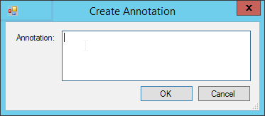 Add Note - Create Annotation