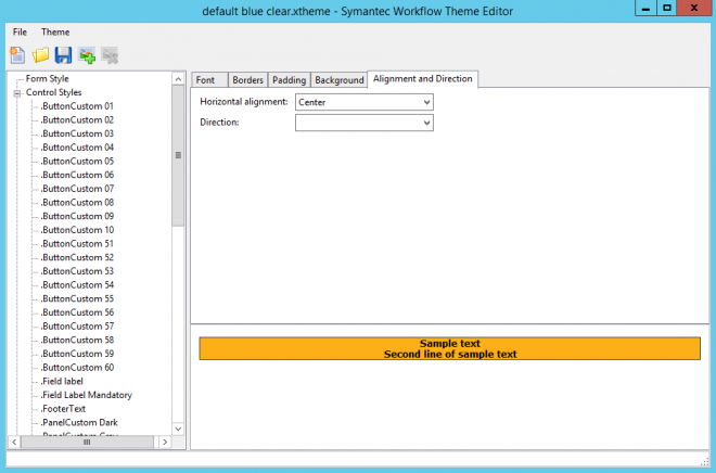 SWTE ControlStyles AlignmentAndDirection