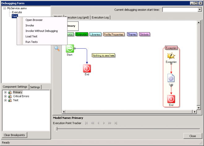 Test - Debugging Form