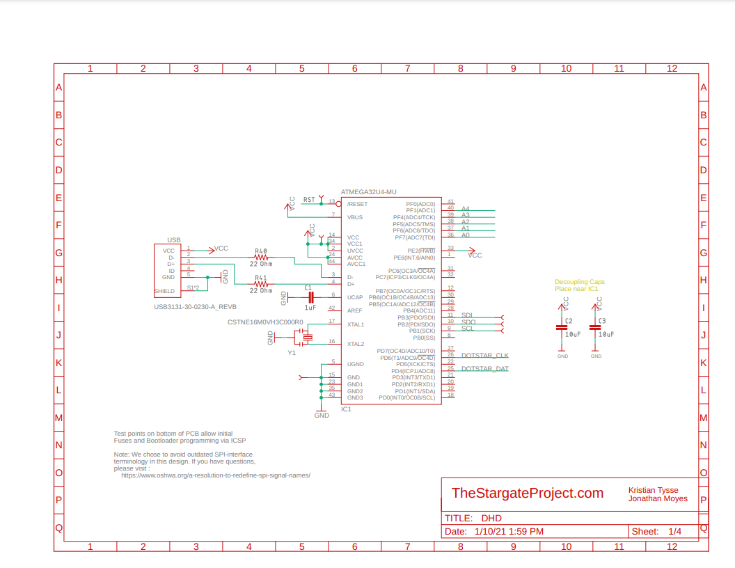 DHD schematic 1/4